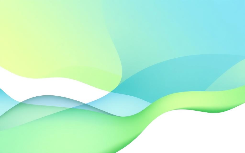 Abstrakte grün-blaue Wellenform als Platzhalterbild